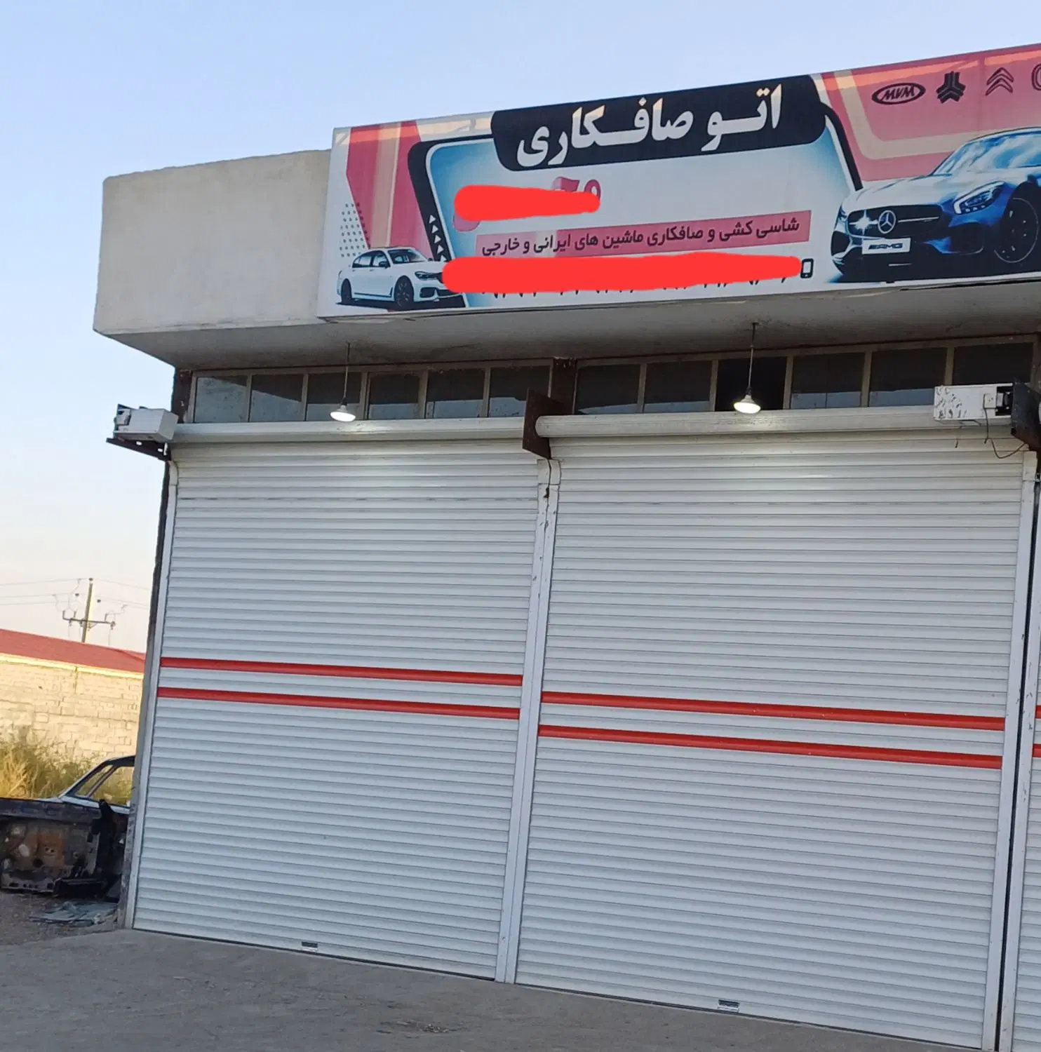 اجاره مغازه دو دهنه واقع در خیابان راه آهن