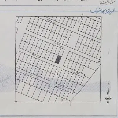 زمین ۲۰۰ متری دو نبش جهت سرمایه گزاری