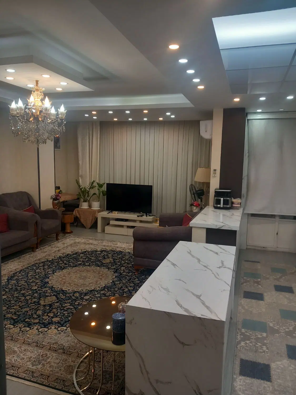 ۸۶ متر _ فول بازسازی شده _ دو خوابه