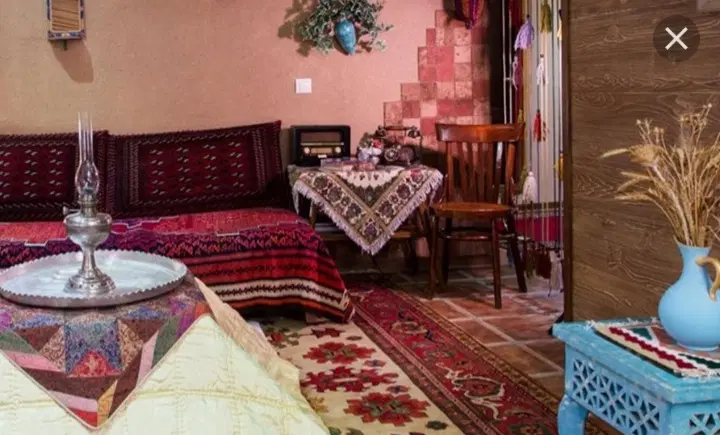 خانه ۷۵ متری + ۱۳ درخت ثمری و یک ساعت آب