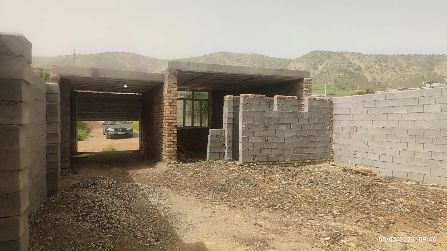 منزل نمیه کاره سرطاف شوشتری