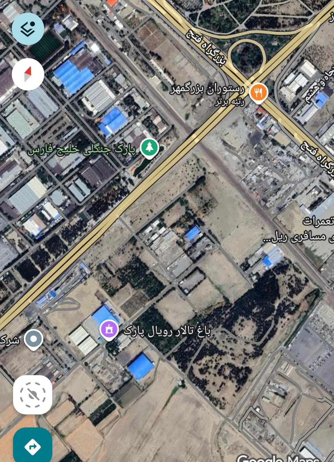 زمین صنعتی در کمربندی اندیشه