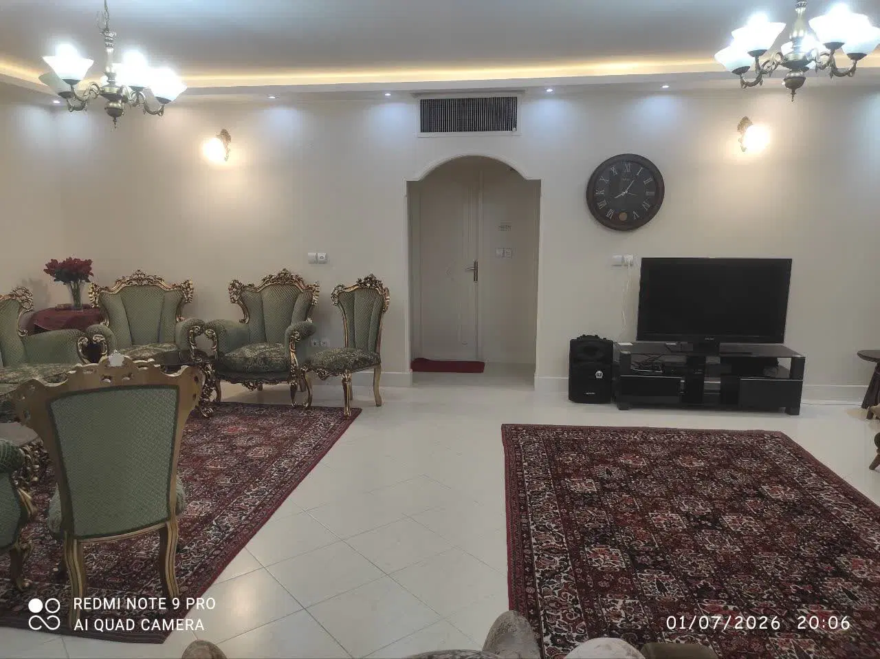 آپارتمان دوخوابه خوش نقشه