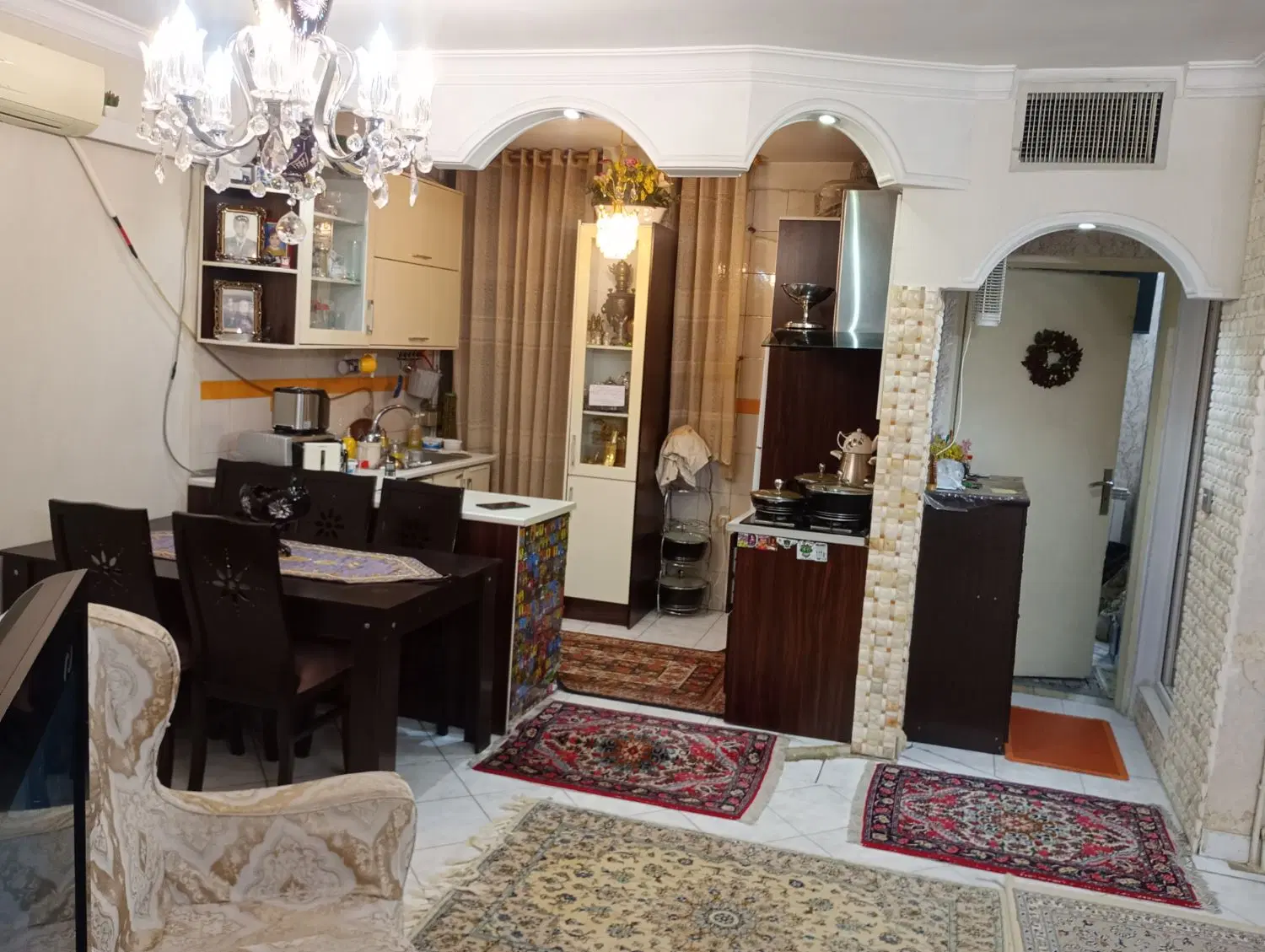 آپارتمان ۶۰ متر ۱ خواب خوش نقشه منیریه ژیان پناه