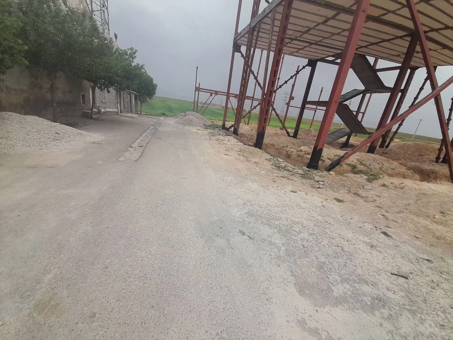 زمین آماده ساخت