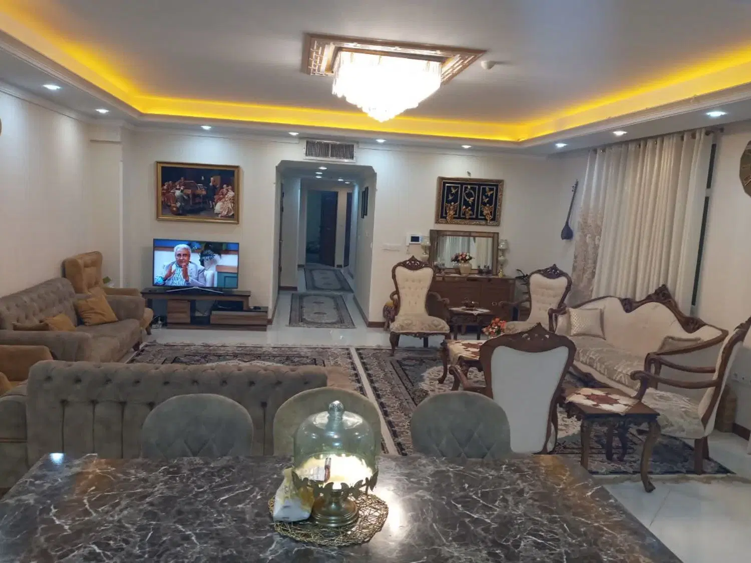 ۱۲۸ متر ۳ خواب تک واحدی ۵ سال ساخت فول امکات