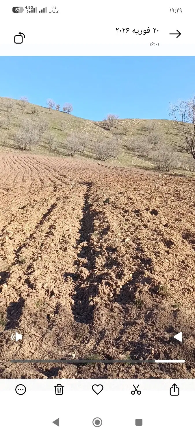 زمین کشاورزی  ده سرخ ۹۰۰۰هزار متر