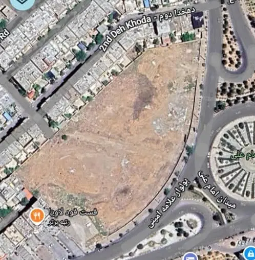 فروش زمین کلا تجاری در شهرک گلستان