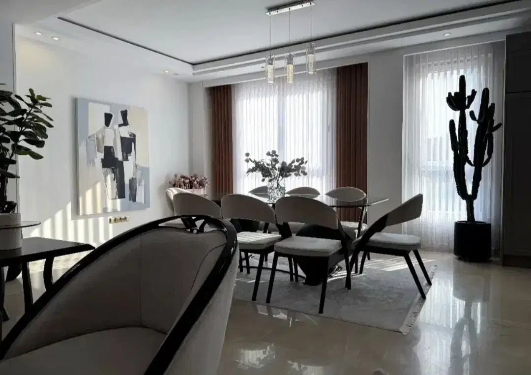 رهن و اجاره آپارتمان دو خواب با پارکینگ جنت آباد
