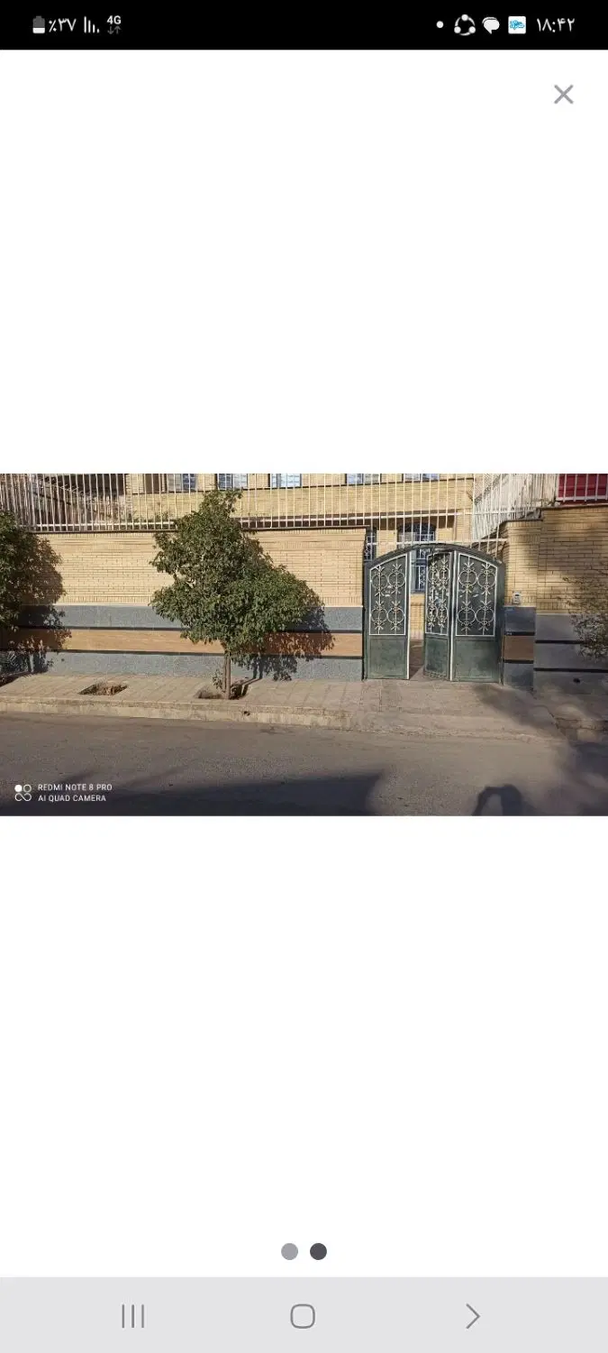 ویلایی طبقه همکف.دو خوابه.تخلیه فوری