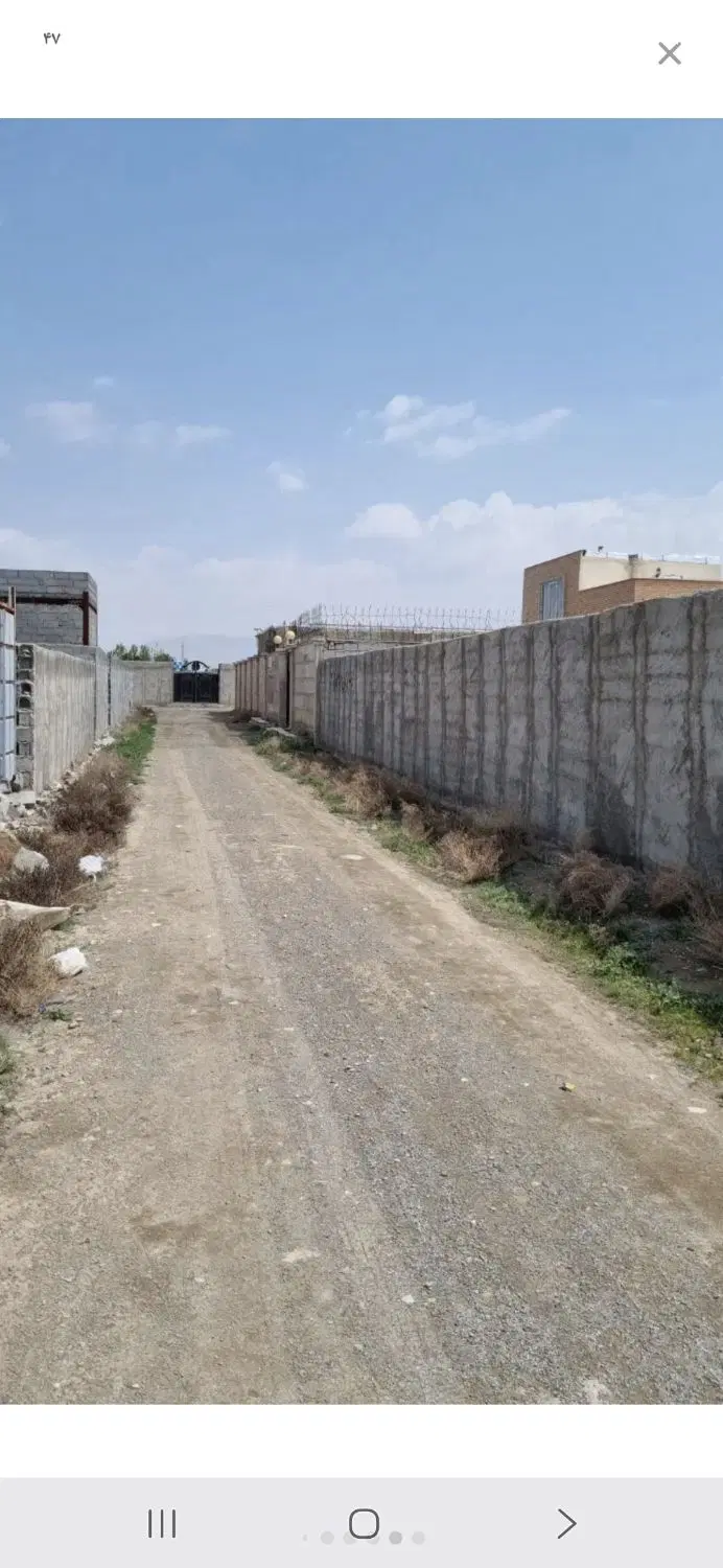 فروش زمین سندی تک برگ