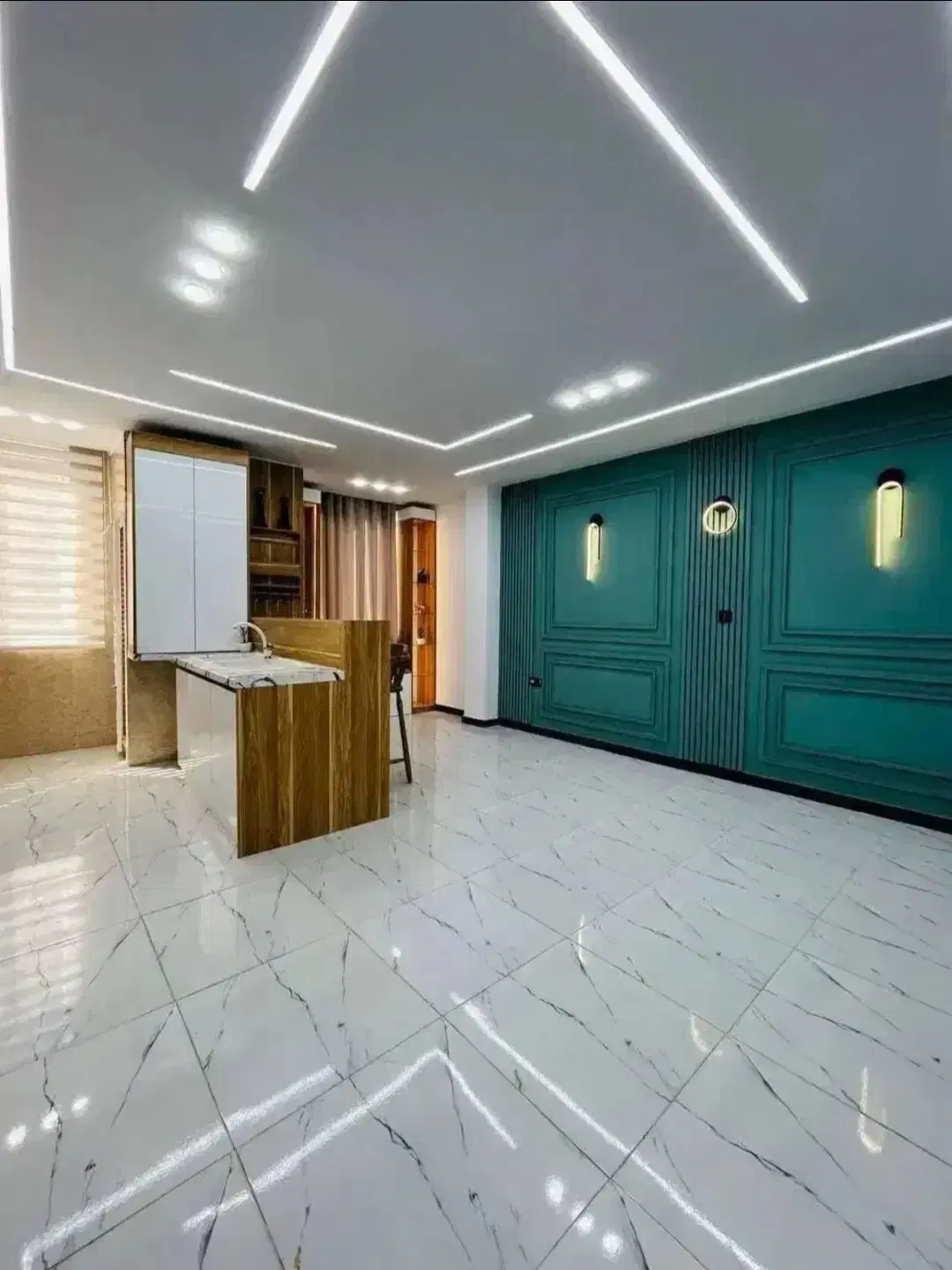 ۴۷متر_لوکس و شیک_فول دیزاین_سندتکبرگ_پارکینگ