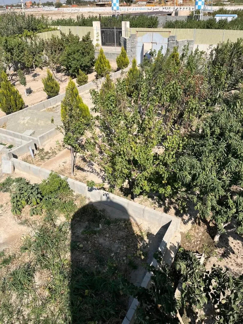 ۶۸۹ متر باغ چهار دیواری با سند تک برگ