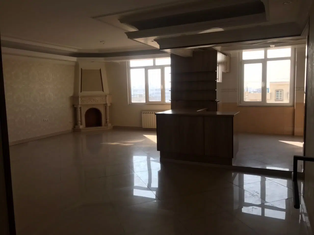 ۱۰۵ متر دو خوابه رو به آفتاب مناسب خانواده