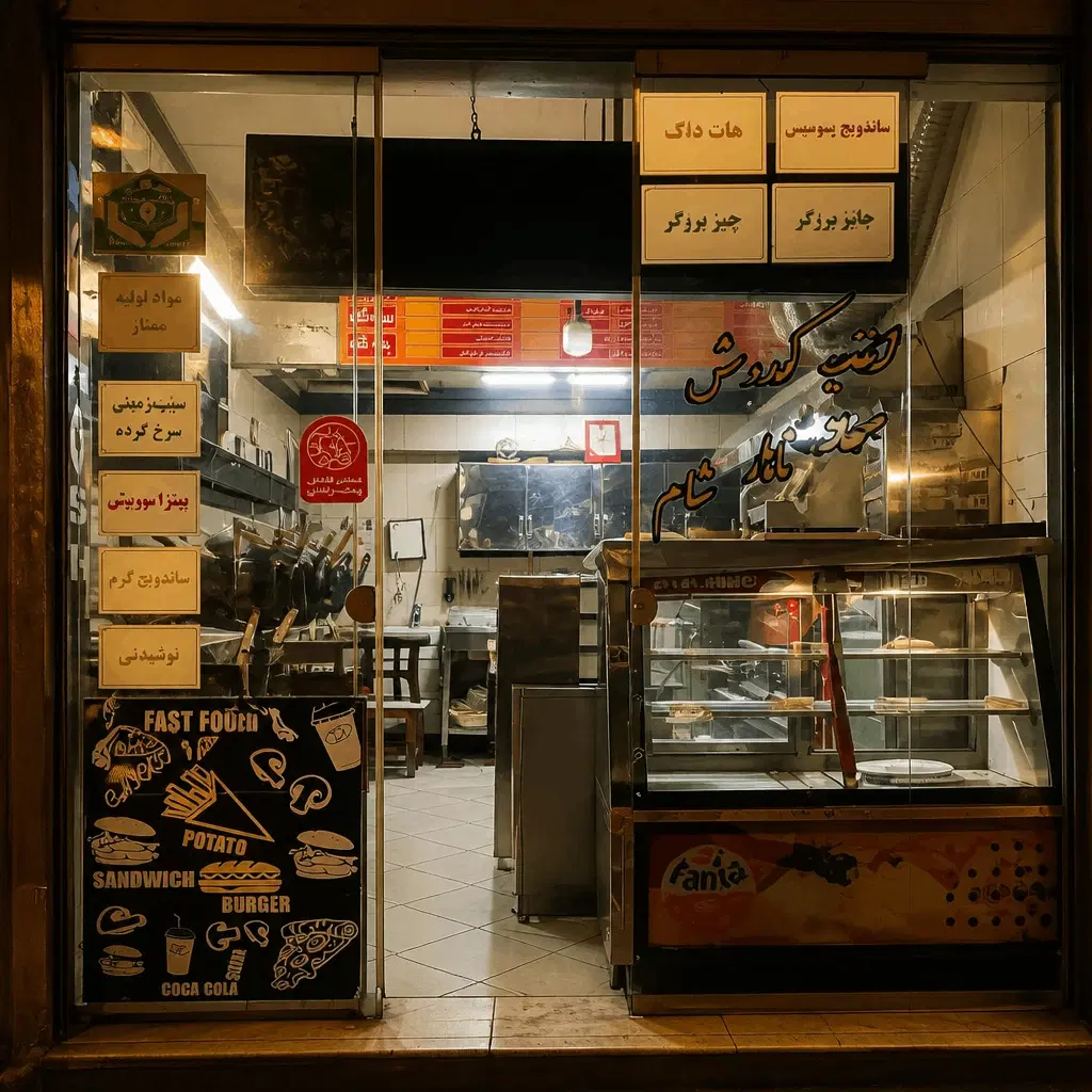 فست فود در دل شیخ هادی