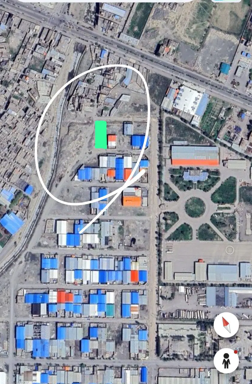 ۱۲۰۰ متر زمین پیامبر اعظم ۷۷ دیزی سنگی دو کله