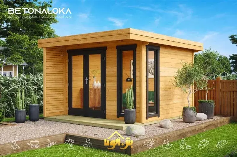 زمین خام برای خانه باغ