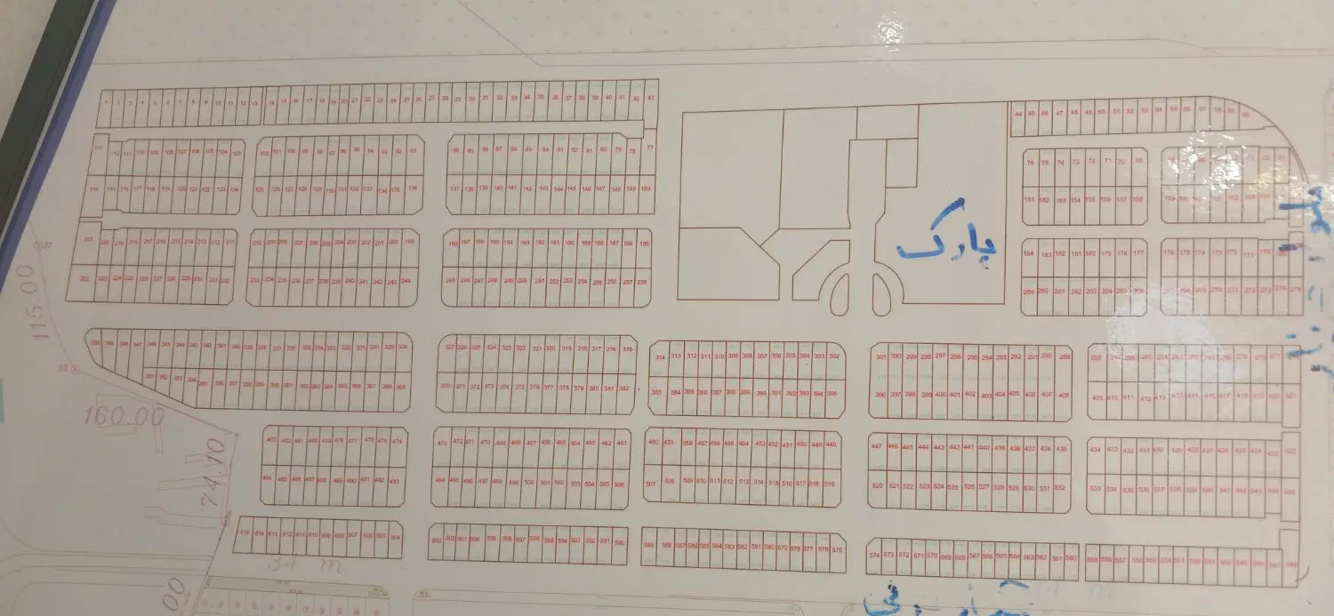 720متر زمین ساماندهی دادگستری