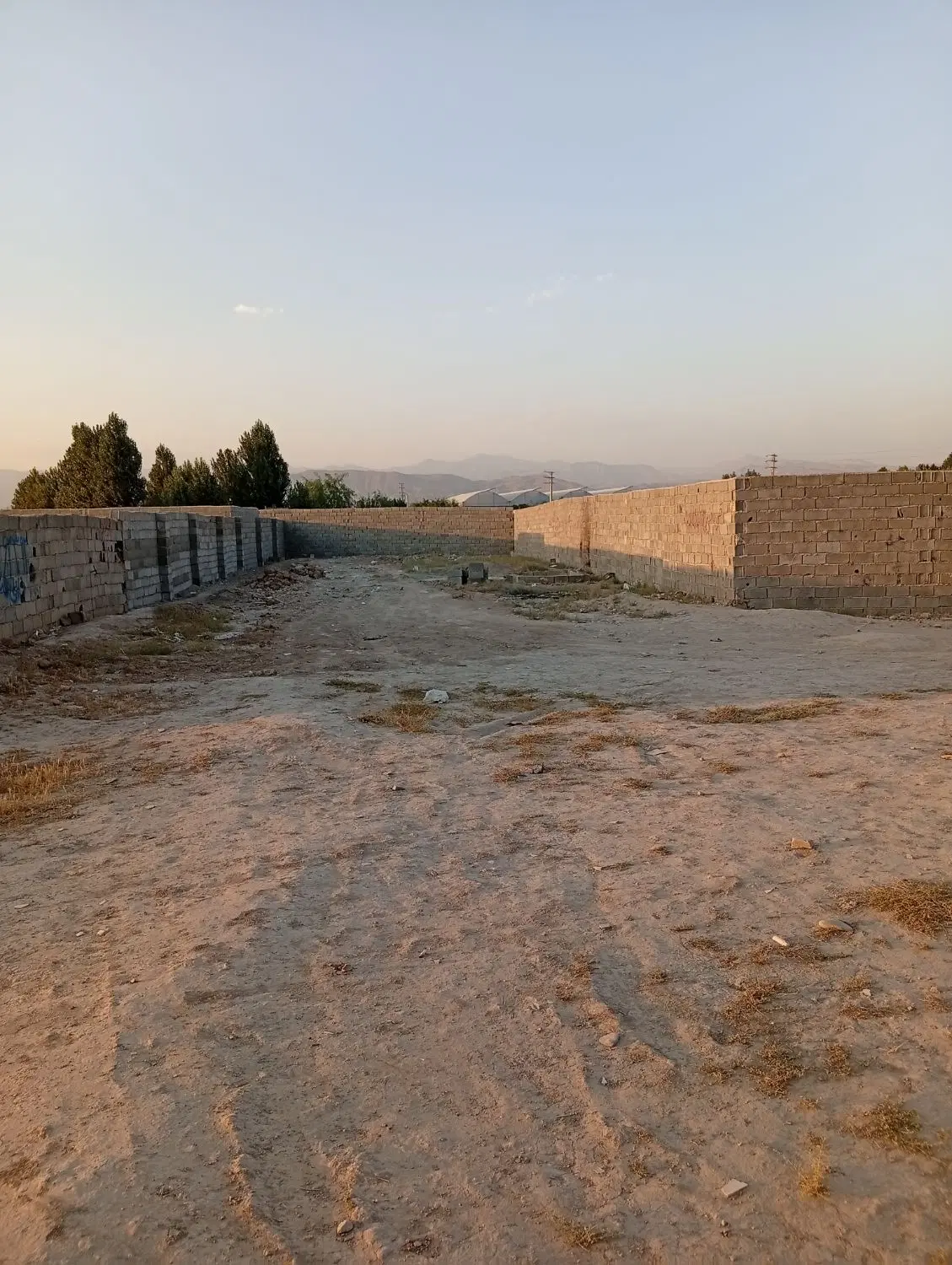 زمین ویلایی  بافت
