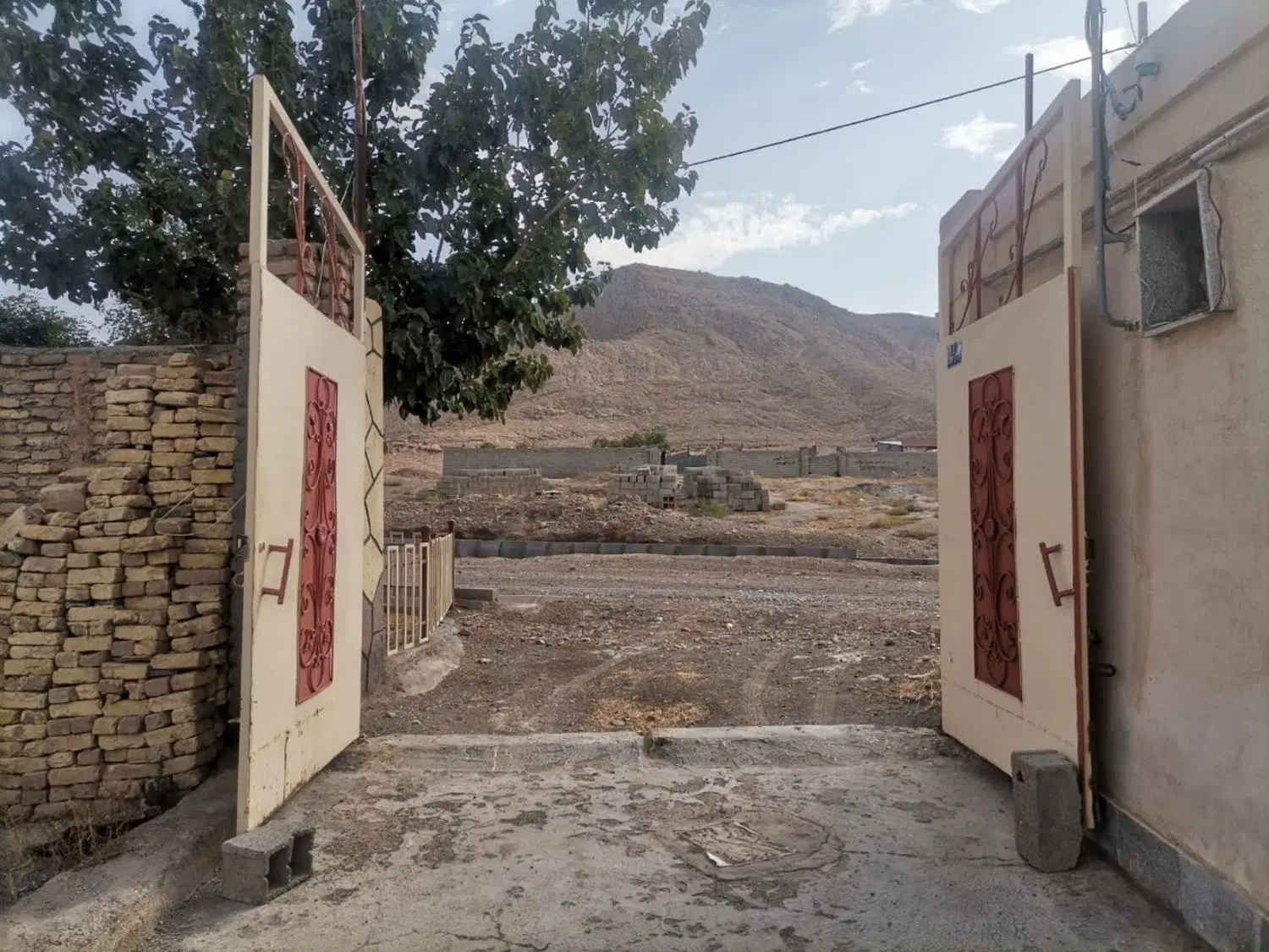 خانه باغ و زمین کشاورزی