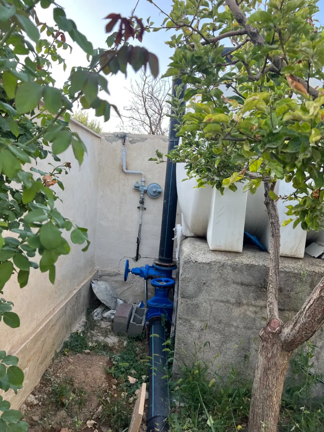 فروش ویلا آب برق گاز کنتور_۲۷۰ زمین ۱۲۰بنا جابان