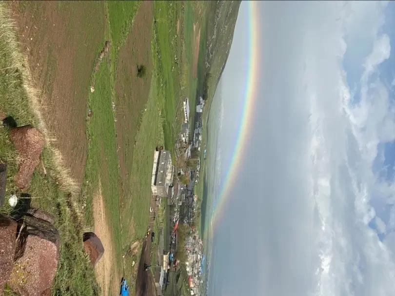 زمین با کاربری مسکونی داخل روستای آلوارس