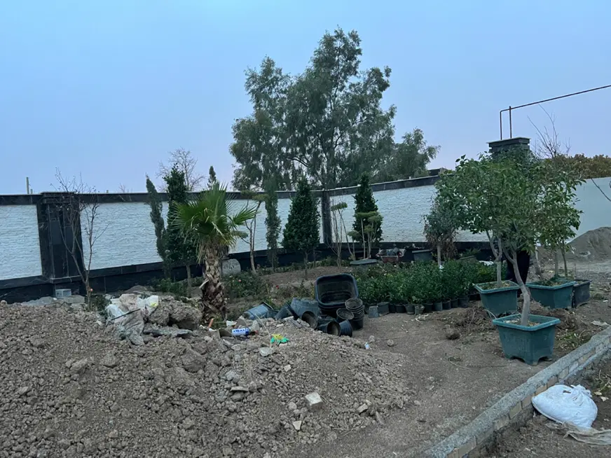 چهار دیواری باغ شهرکی
