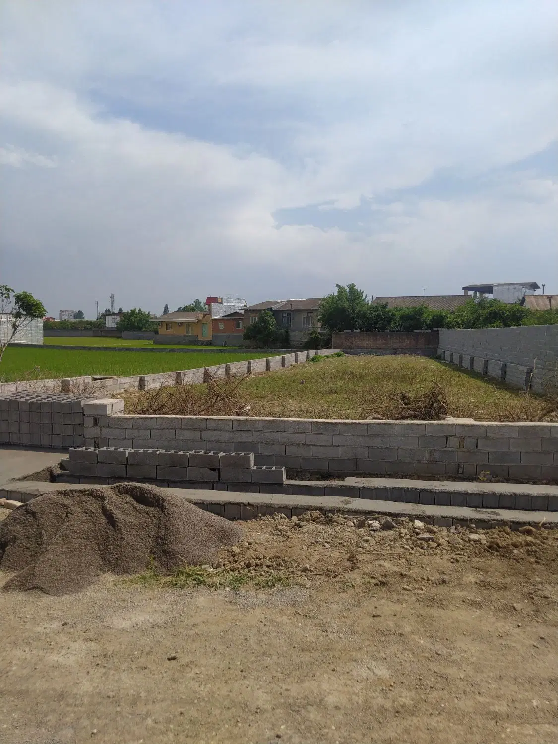 فروش زمین مسکونی واقع در روستای اسبوکلا داخل بافت