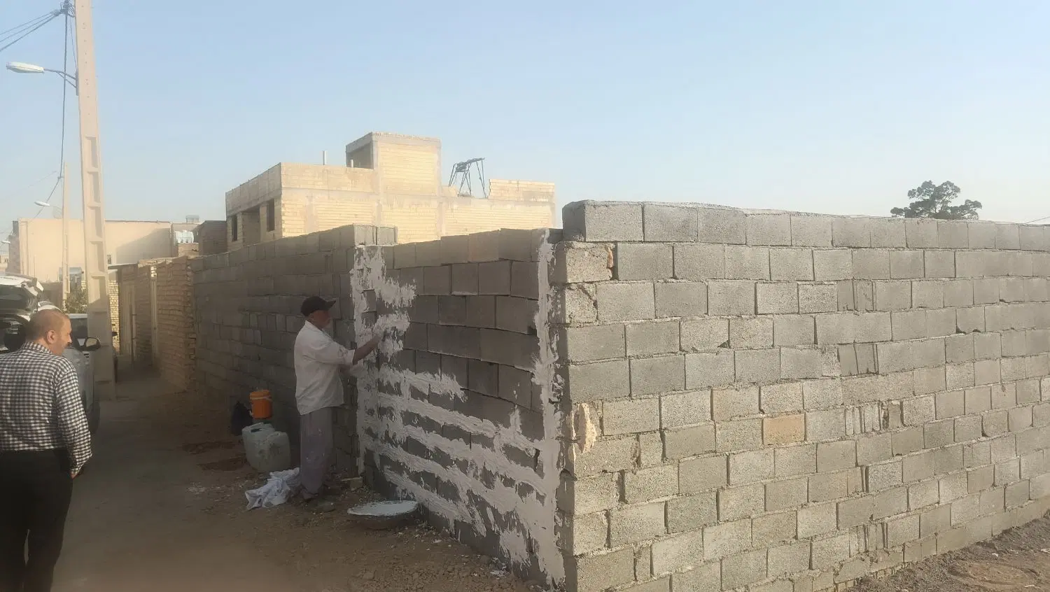 زمین مسکونی چهار دیواری