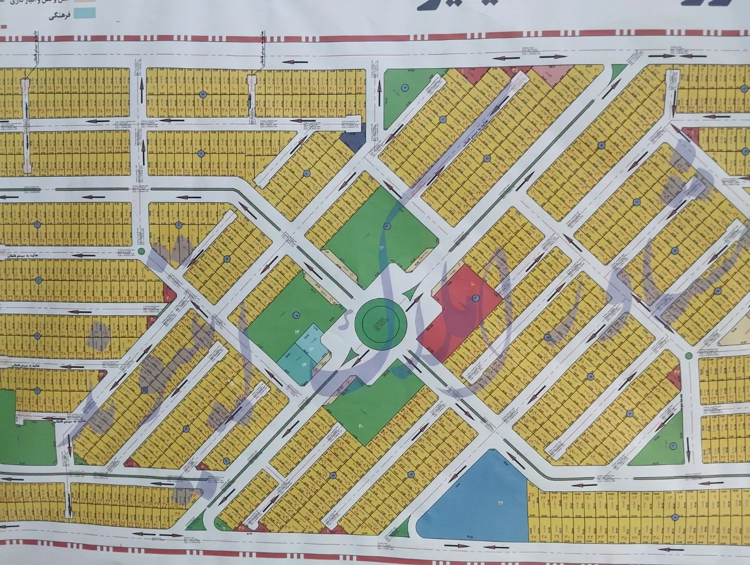 فروش زمین فاز 4 فرهنگیان کوچه 12 متری