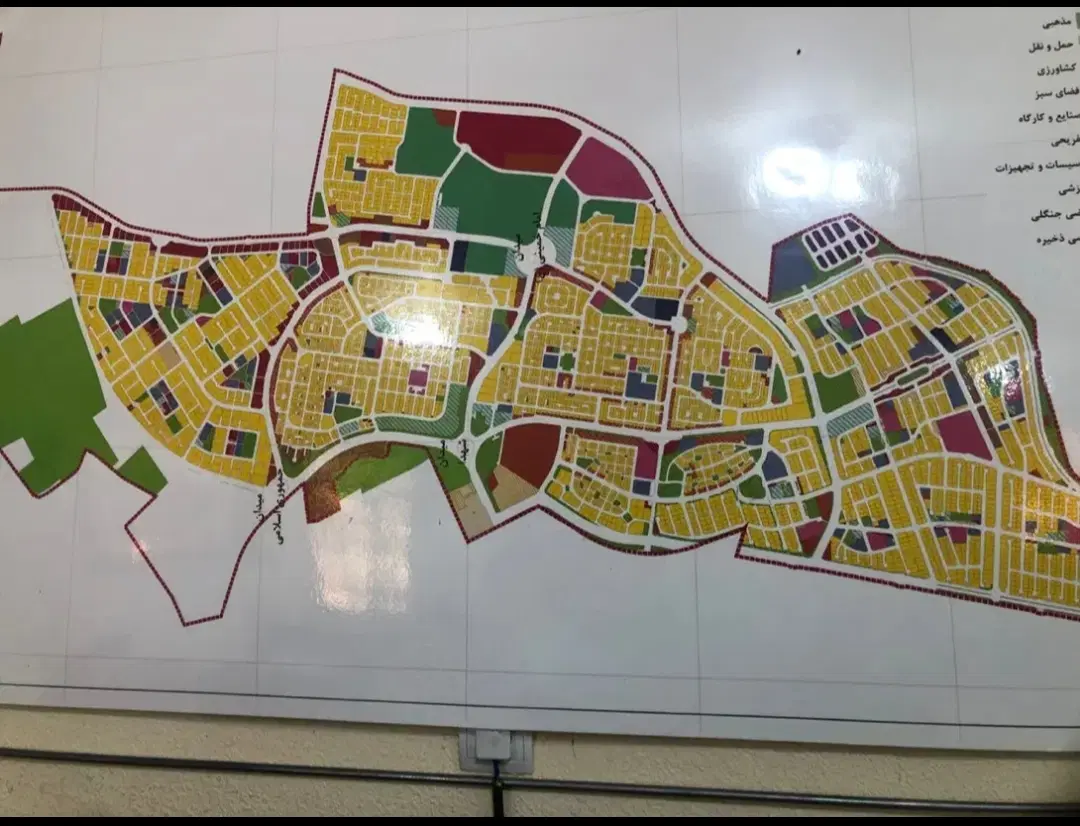 زمین 240متری فاز 6 سه فرزندی
