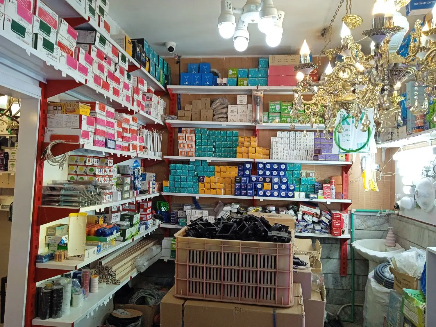 واگذاری‌‌فوری‌مغازه‌الکتریکی‌فعال‌به‌علت‌تغییر‌شغل
