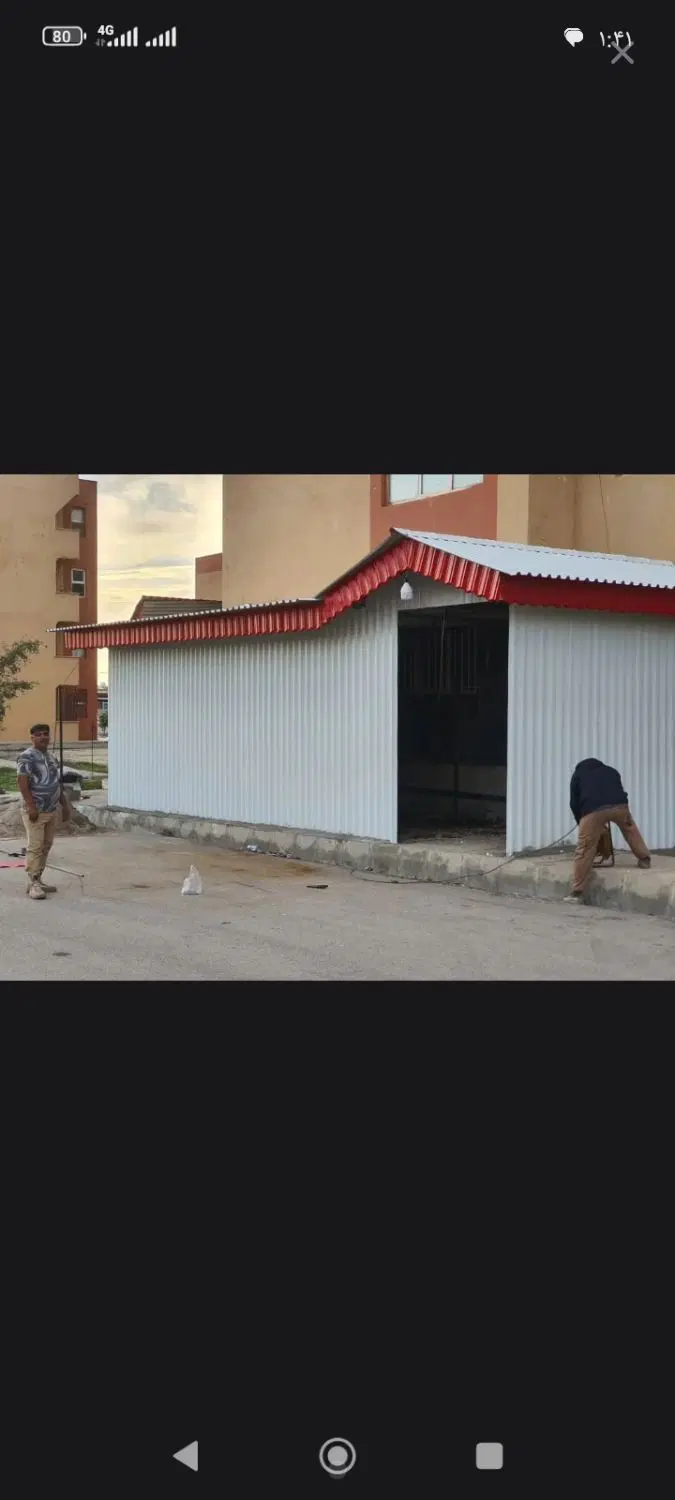 مسکن مهر همکف فروش با کانکس
