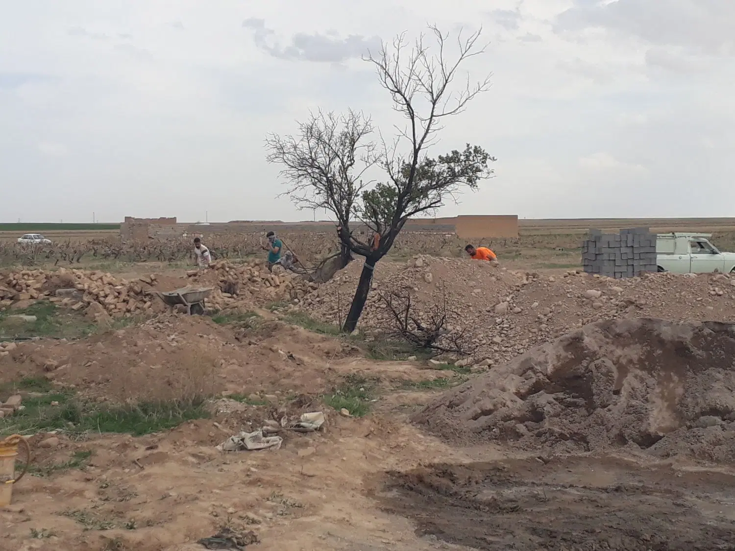 زمین در شهر کهنه