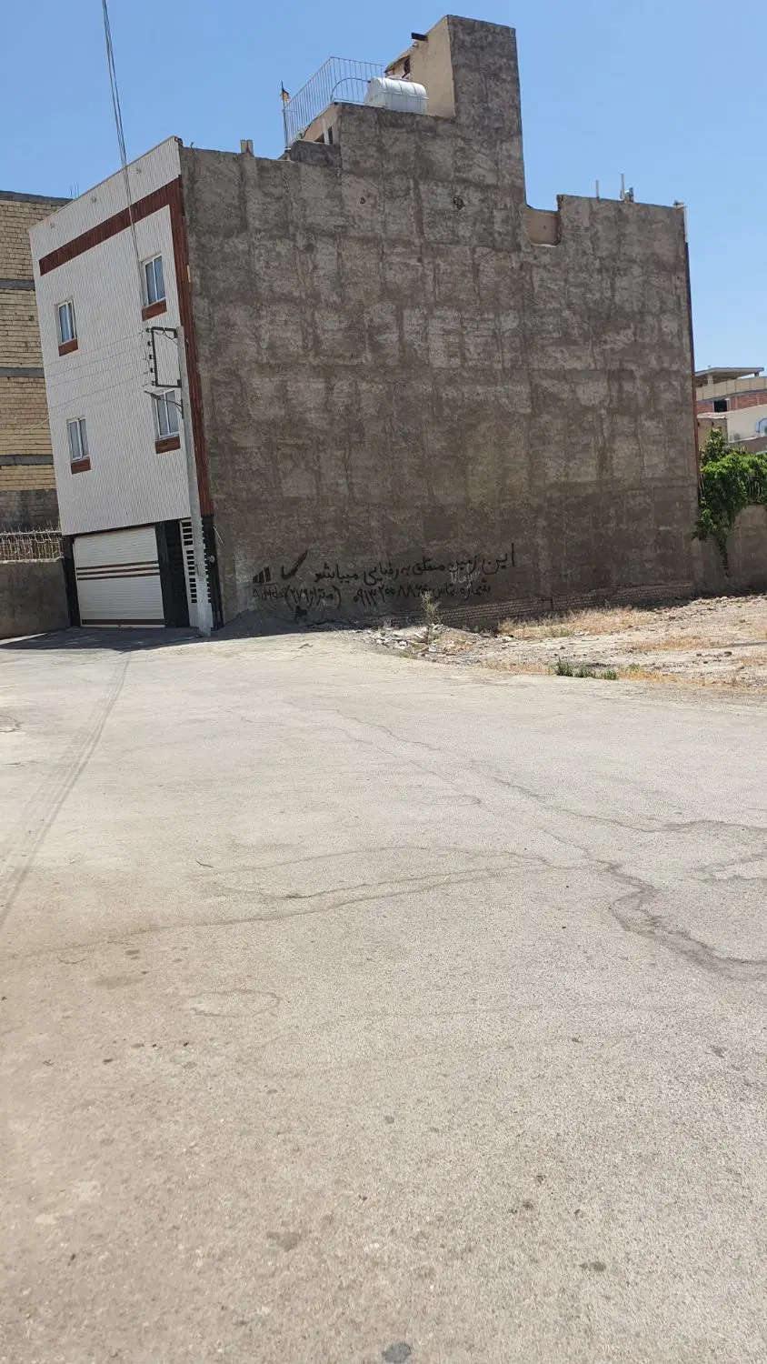 زمین ۲۸۰متری ۲کله راه سند تک برگ