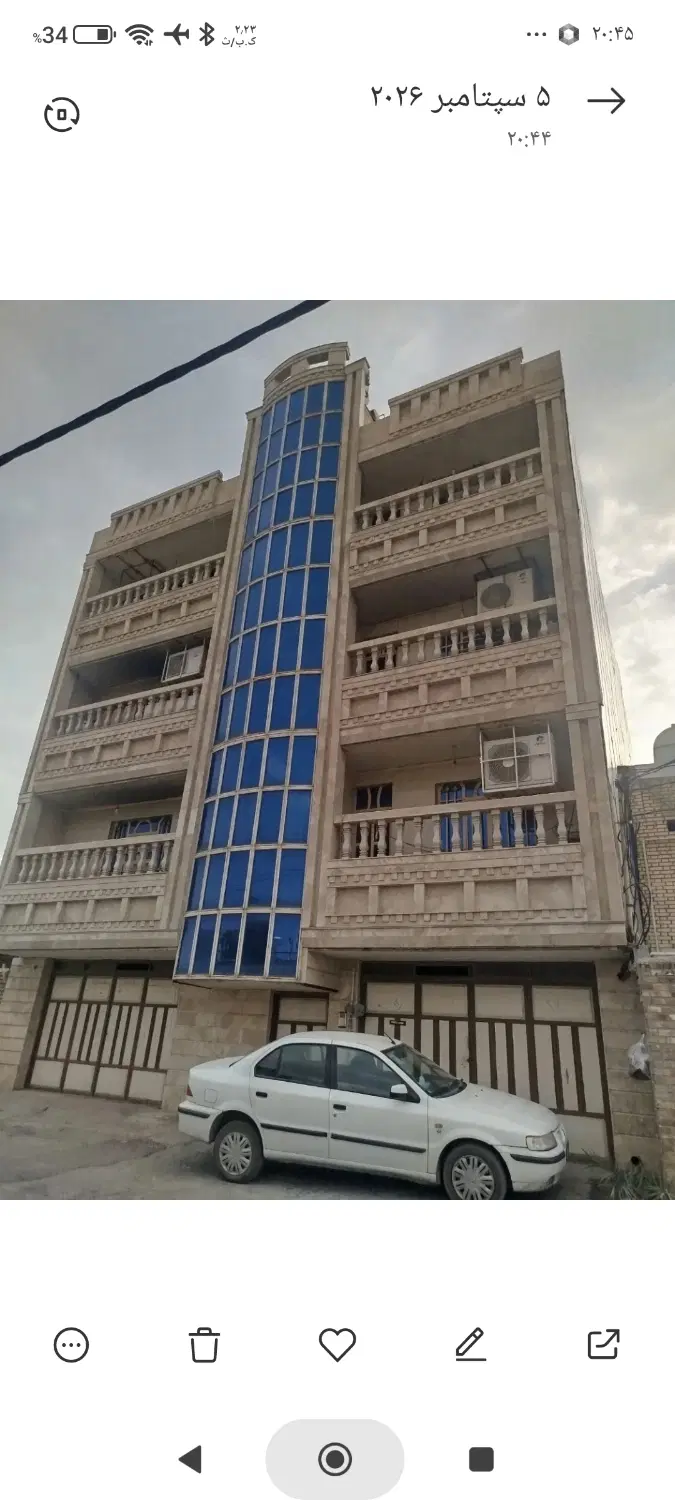 رهن و اجاره آپارتمان شیک طبقه سوم