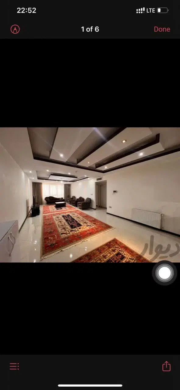 سلام یک واحد اپارتمان اجاره ۱۱۰ متری