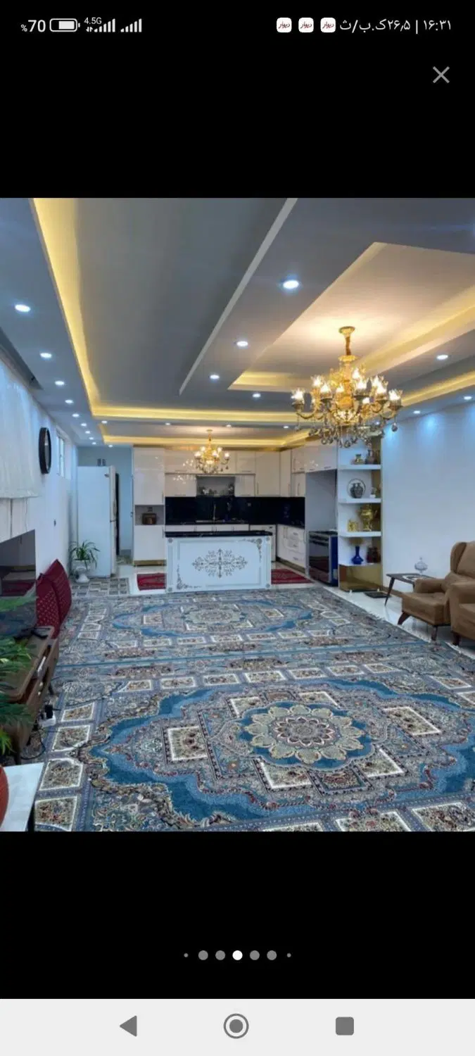 رهن کامل طبقه هم کف دو خواب