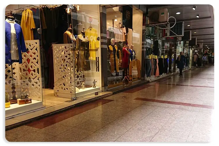 مغازه پاساژ ایران زمین سعدی