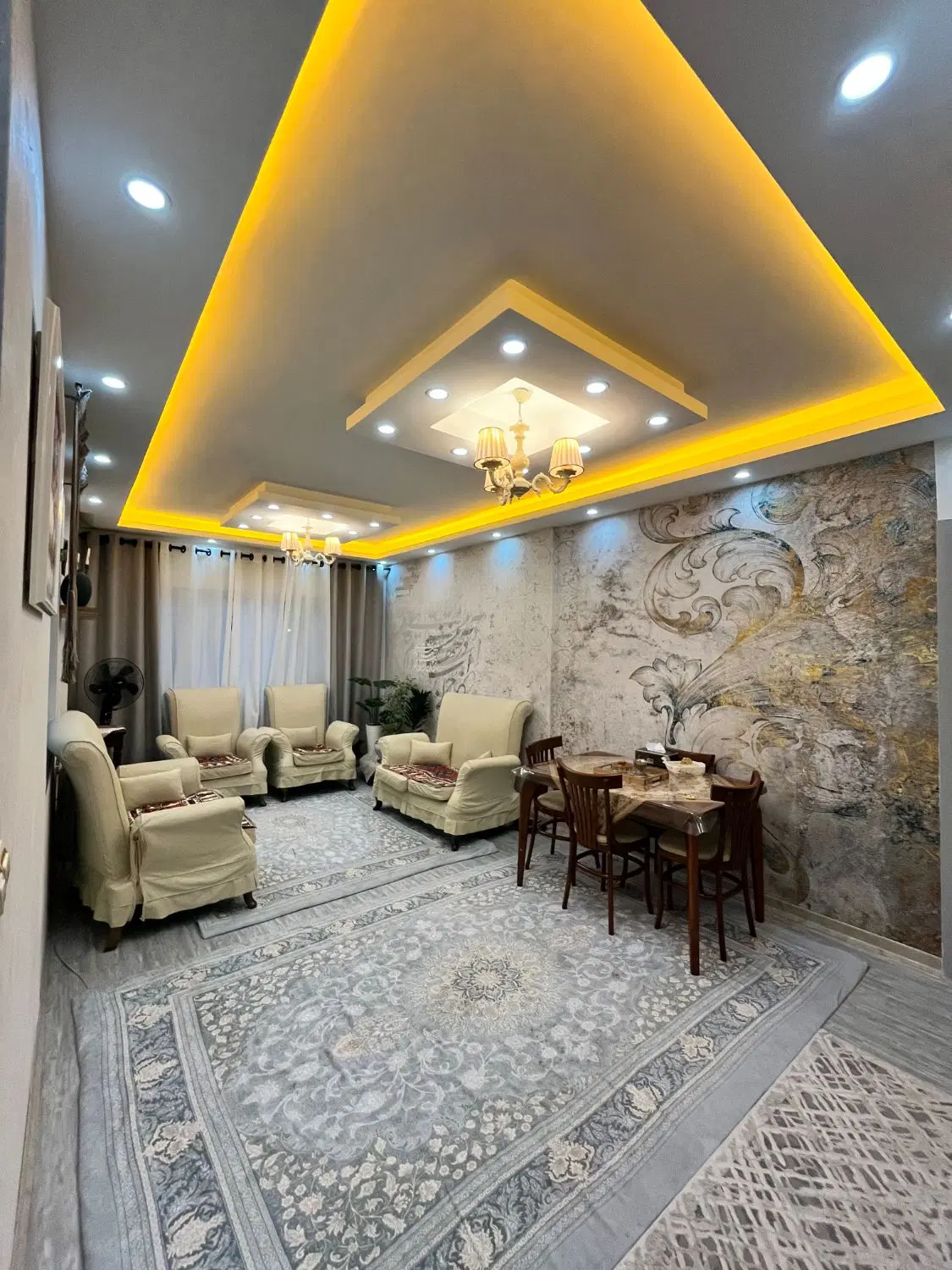 فروش آپارتمان دو خوابه فول لاکچری