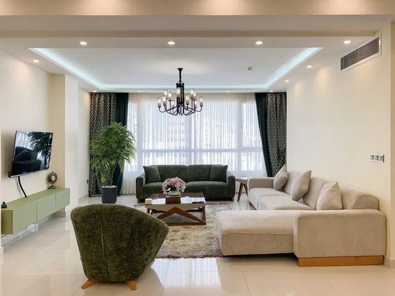 هشتاد متر دو خواب زعفرانیه