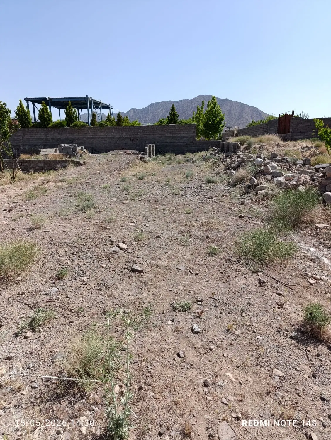 ۱۲ قصب زمین دو نبش مسکونی کوهپایه ده لولو