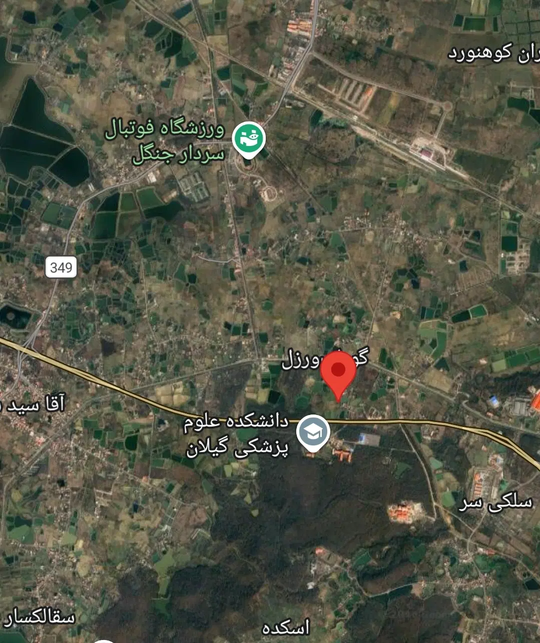 فروش زمین 1050 متری مسکونی