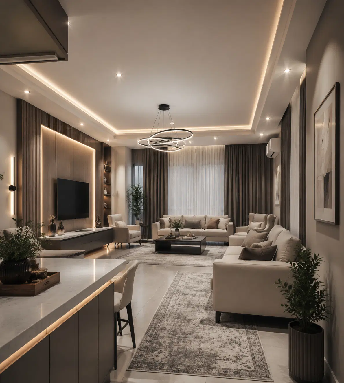 اپارتمان 85 متری_فول_دوخواب