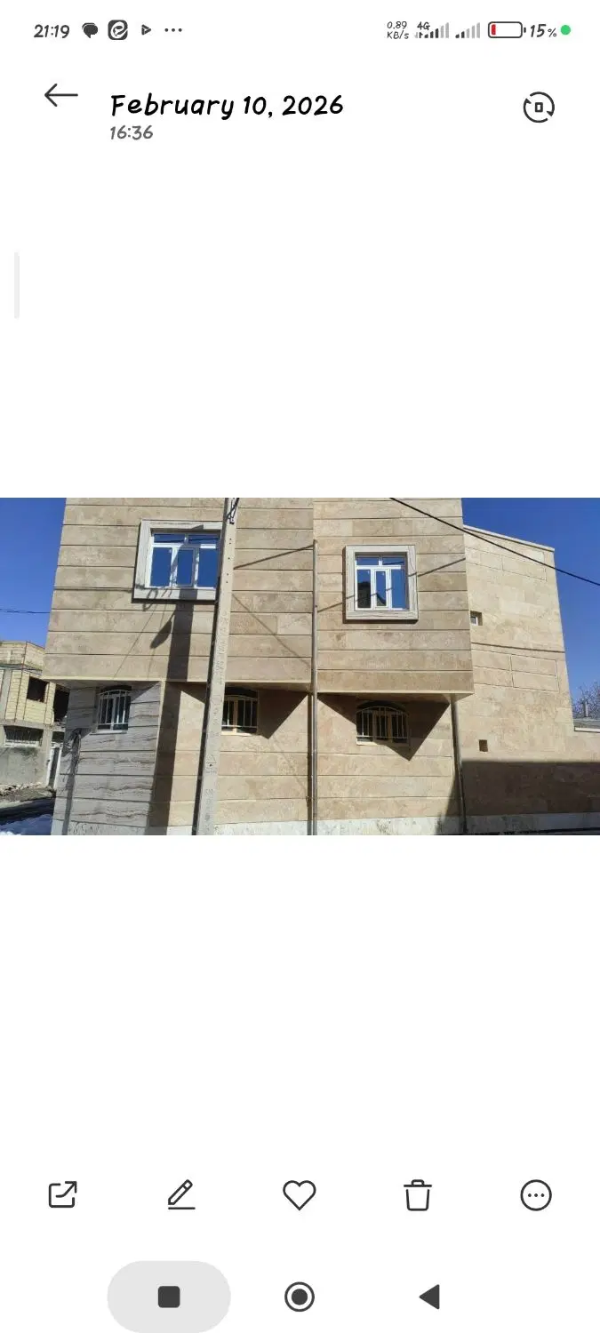 آپارتمان دوطبقه خوش نقشه دونبش