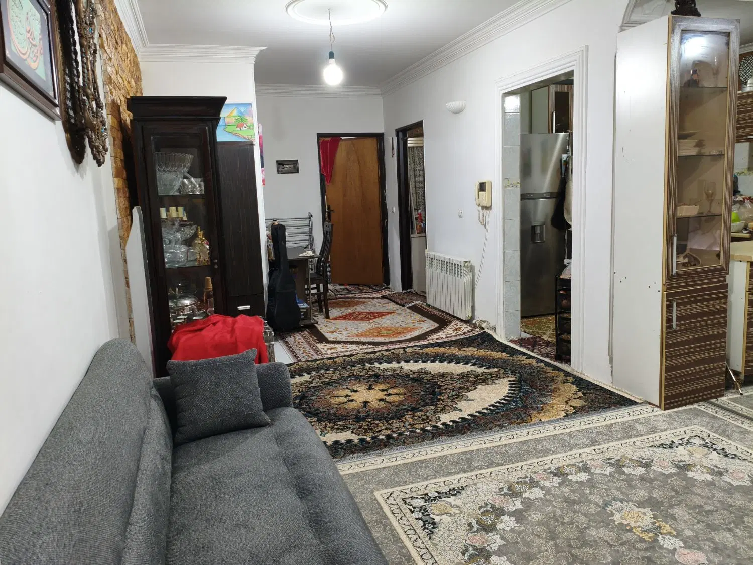 فروش یک واحد آپارتمان دوخوابه یا تهاتر با ویلایی