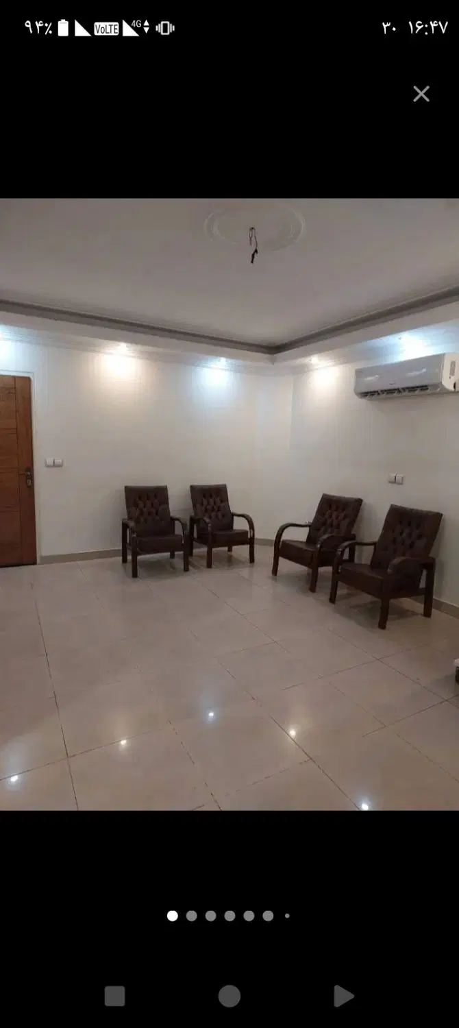 ۴۳متر ۱خوابه دفتر کار باسنداداری