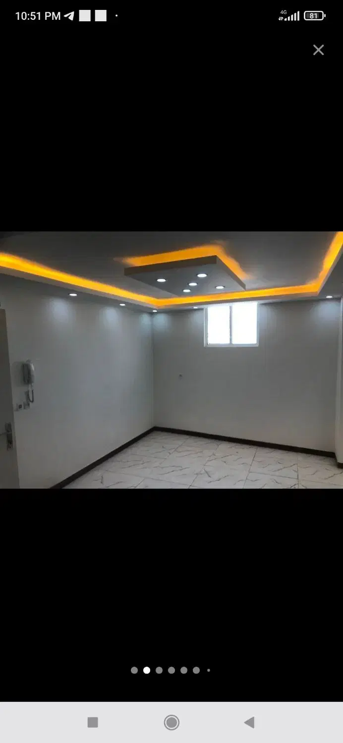 حیدرآباد تک واحد طبقه دوم چسب باغستان رو به نما