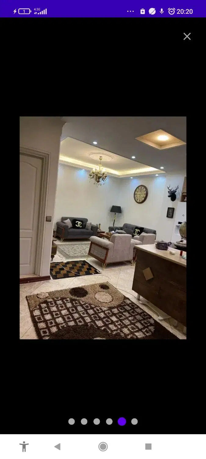 ۷۷ متر دو خوابه با پارکینگ و اسانسور وبالکن