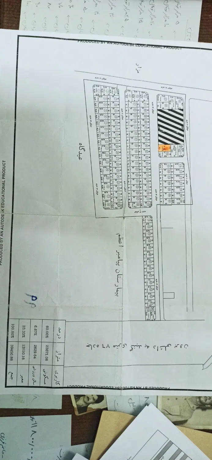 فروش زمین ۱۰۰ متری از شهرک فراغی یوسف آباد